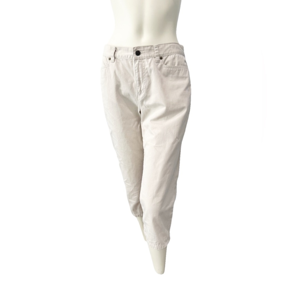 Lauren Ralph Lauren LRL Beige Cotton Chino Pants Women’s Size 8 Casual Classic